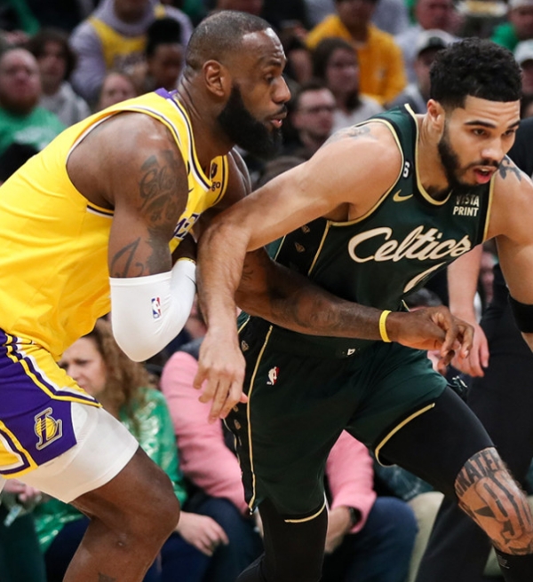 Lakers terá grande teste hoje em clássico contra o Celtics
