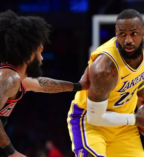 NBA: Lakers se impõe em Los Angeles e vence Bulls antes de pegar estrada