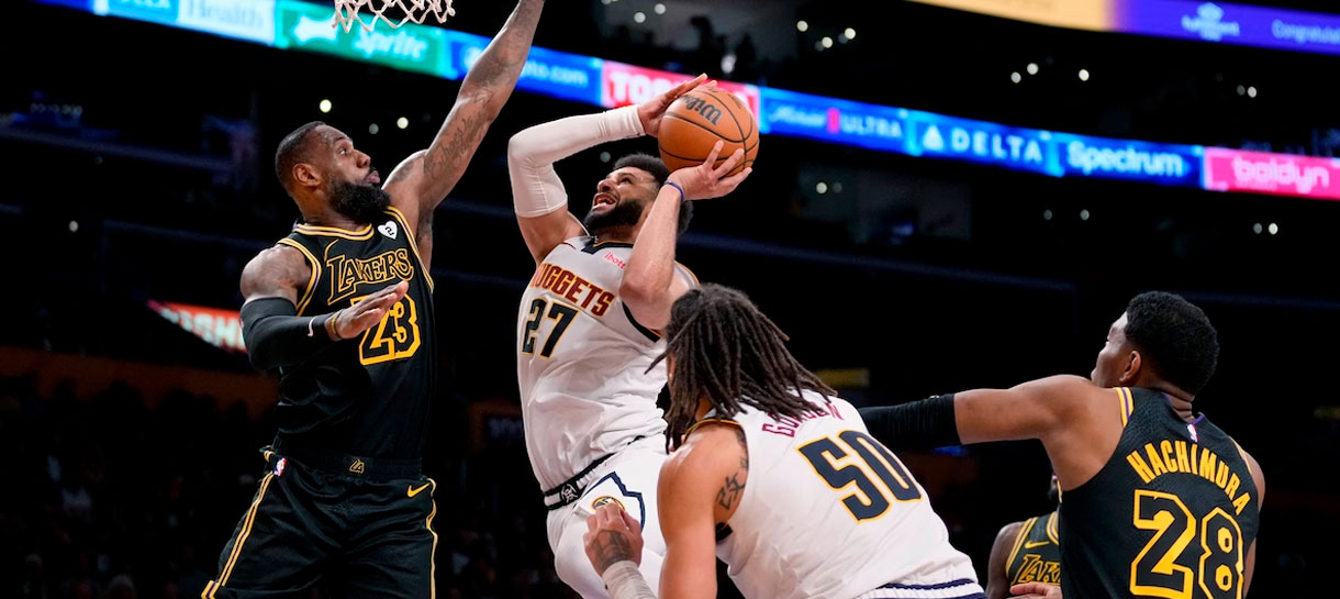 Em dia de homenagem à Kobe, Lakers perde para Nuggets em Los Angeles