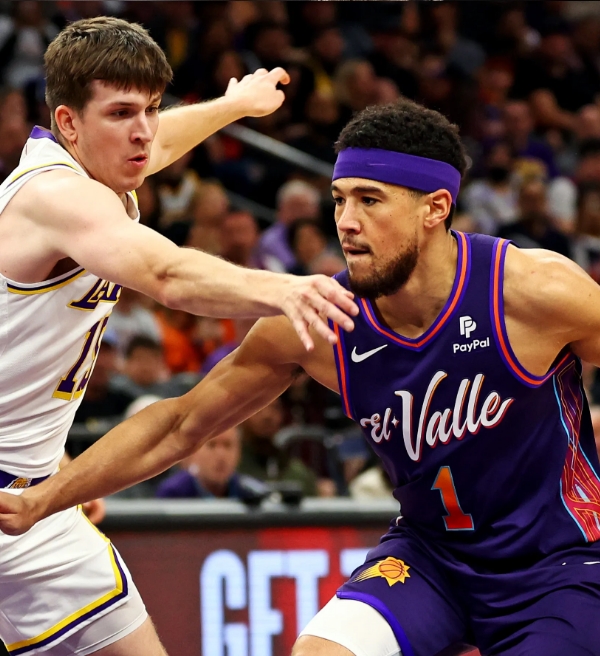 Lakers não se recupera de início lento e perde para o Suns na estrada