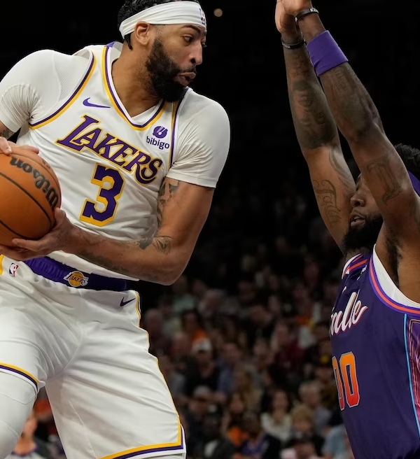 Anthony Davis fala quais foram os problemas do Lakers contra o Suns
