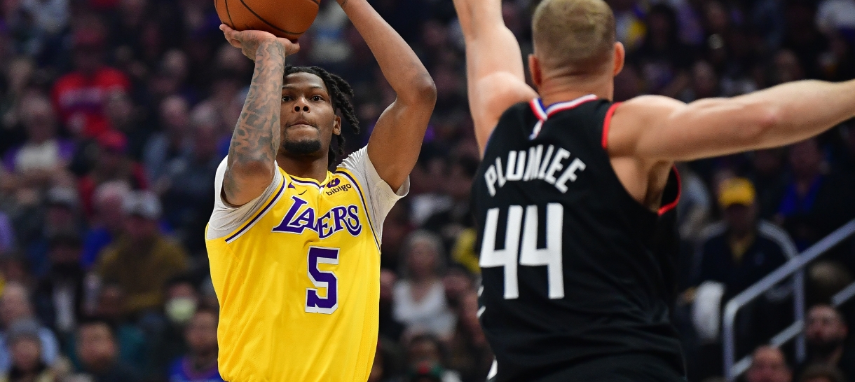 NBA: Cam Reddish deve fazer seu retorno ao Lakers hoje