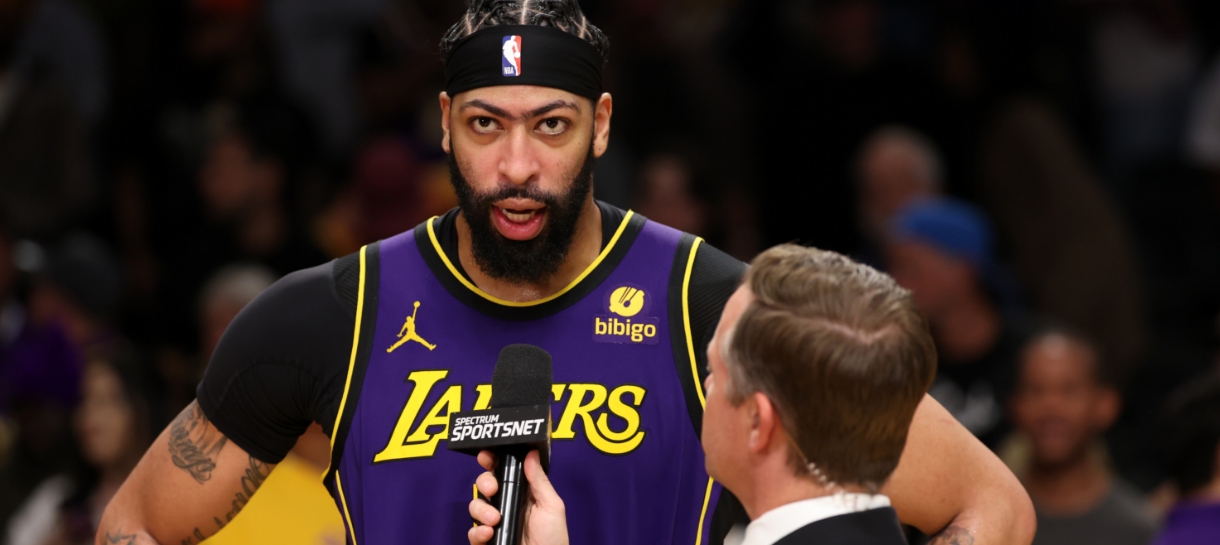 NBA: Anthony Davis traça meta ousada para o Lakers em sequência de jogos na estrada
