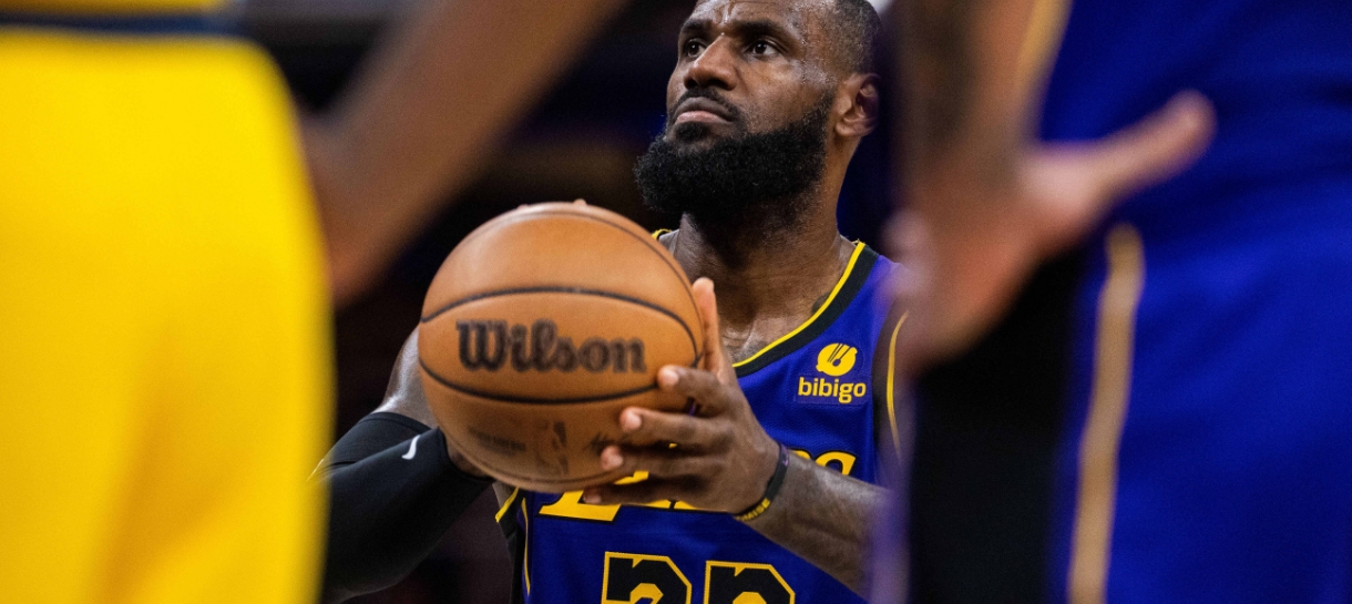 LeBron James admite o que faltou ao Lakers na derrota para o Pacers
