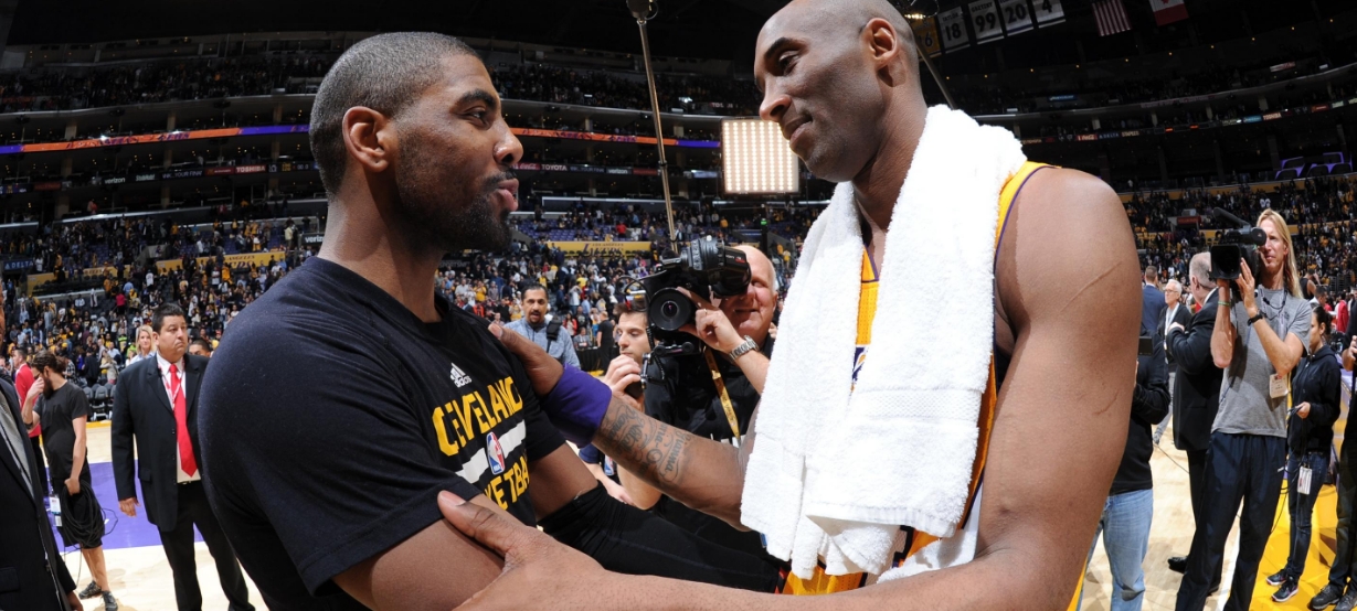 Kyrie Irving dá declaração emocionante ao relembrar Kobe Bryant antes das finais da NBA