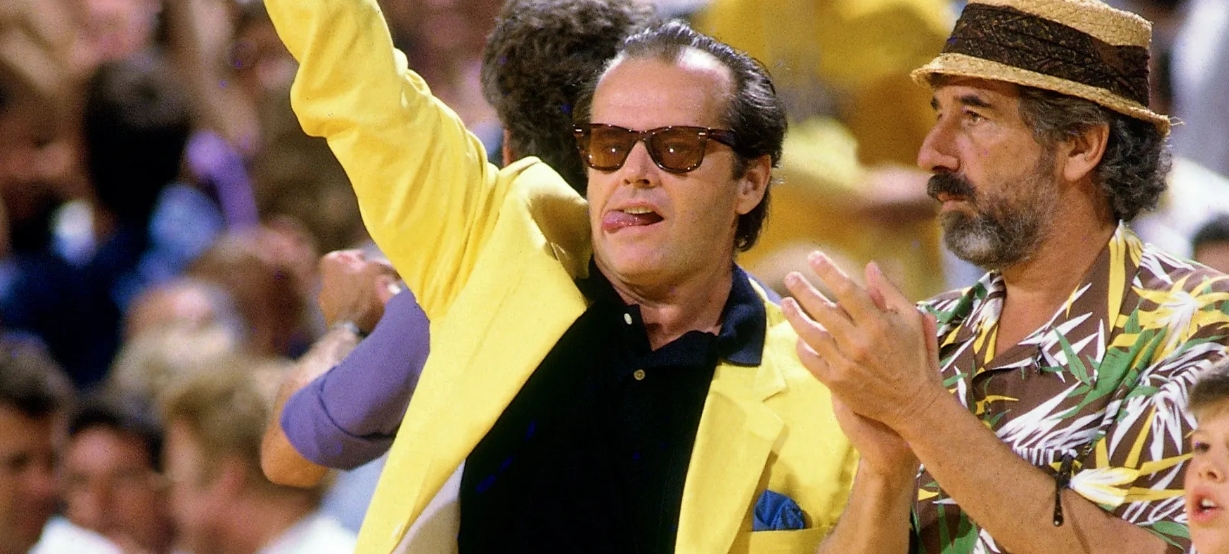 A história do Lakers com as celebridades de Hollywood