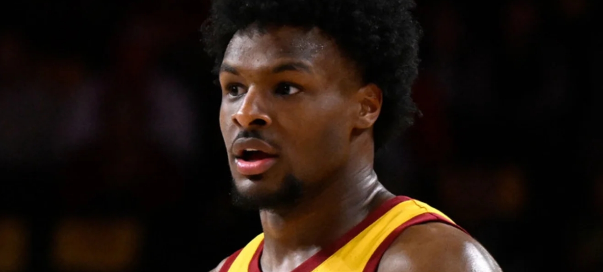 A última novidade envolvendo Bronny James rumo ao draft da NBA