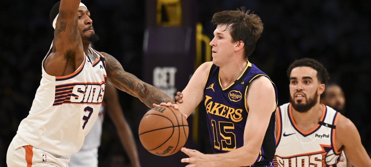 NBA: Os lesionados e ausentes do confronto do Lakers contra o Suns hoje