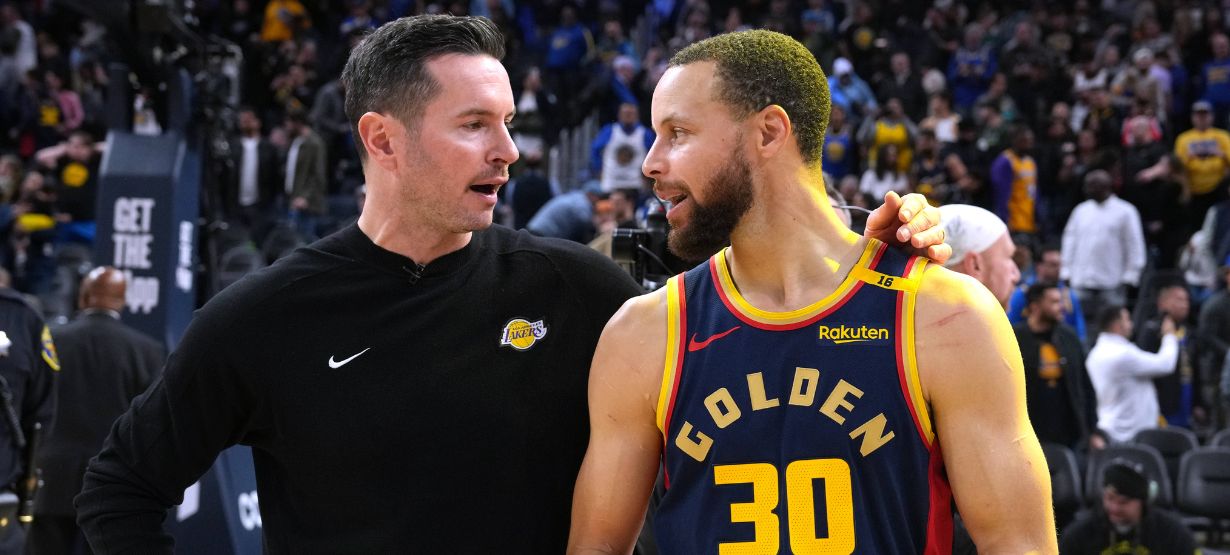 Stephen Curry presenteia filhos de JJ Redick após casa perdida em incêndio