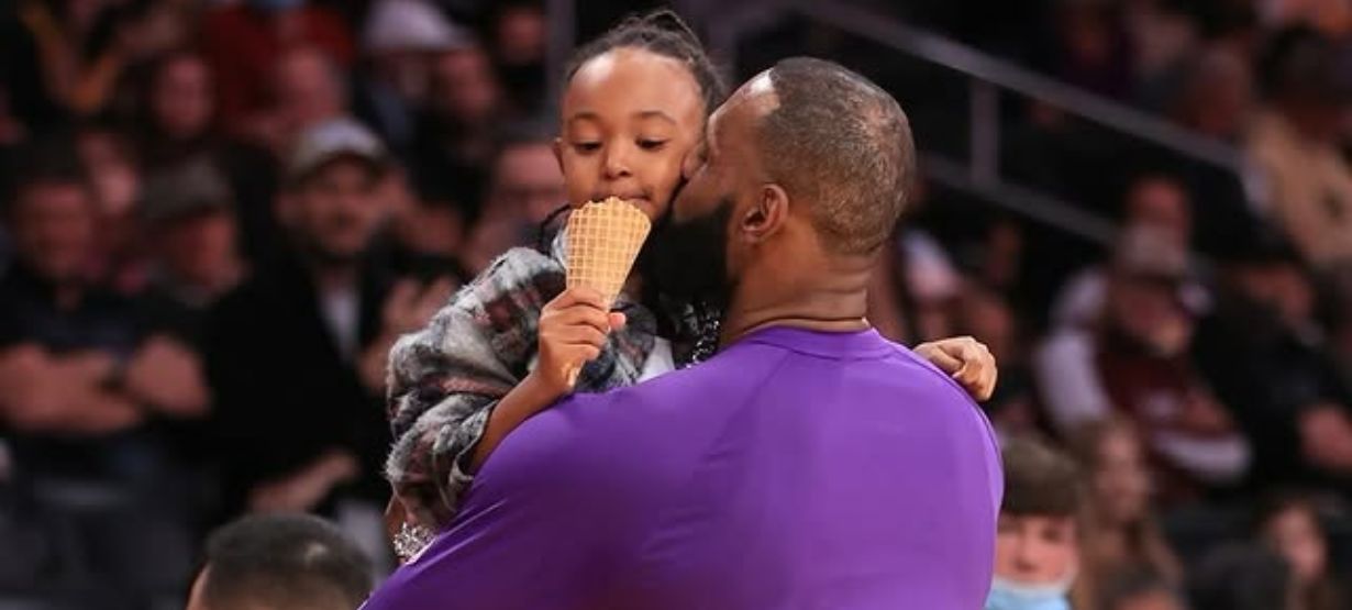 Após perder All-Star Game, LeBron James faz treino intenso com a filha