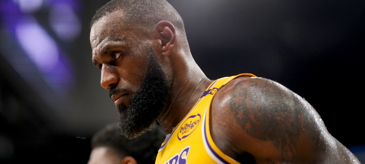 A lesão que tirou LeBron James do All-Star Game da NBA