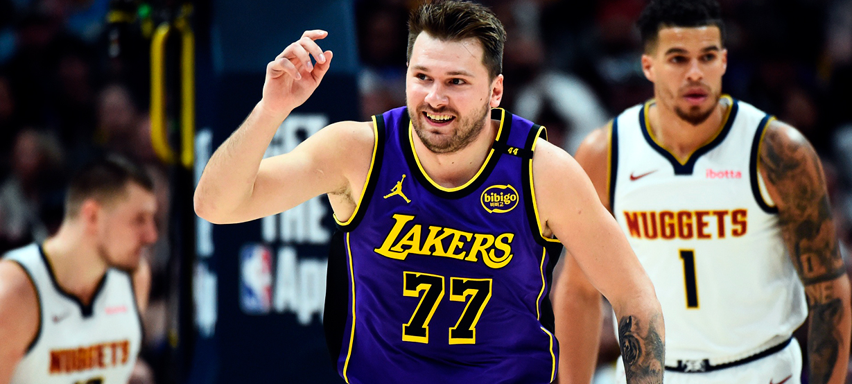Lakers faz jogo perfeito contra o Nuggets com atuação absurda de Luka Doncic