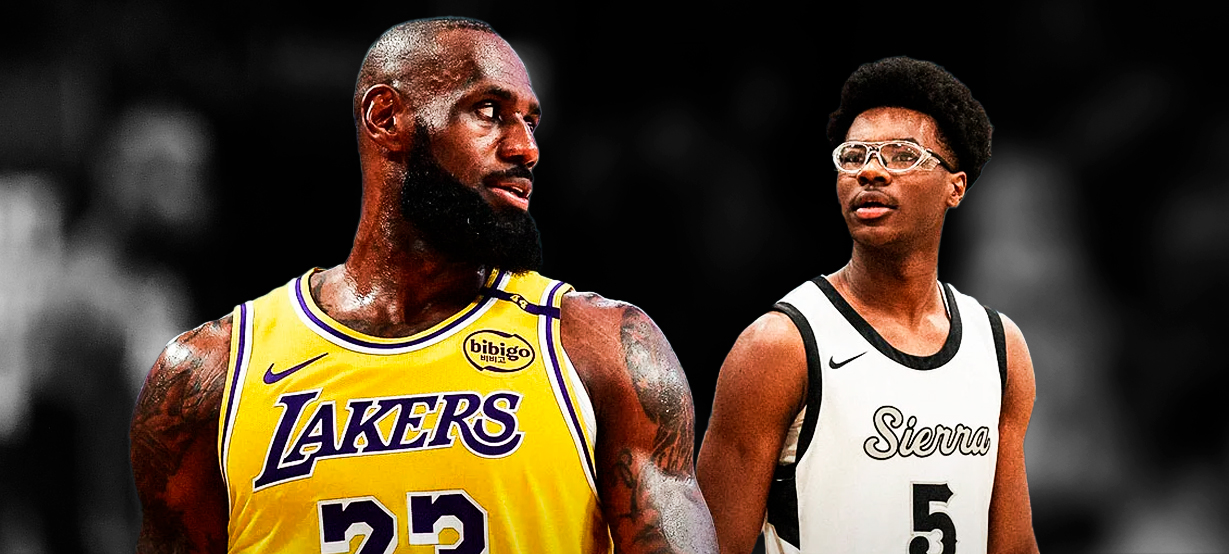 LeBron James tem encontro marcado com Bryce James mesmo lesionado