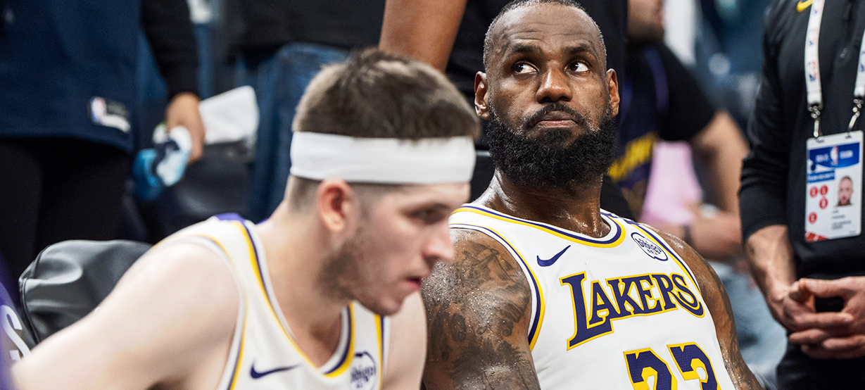 Lakers toma atitude desesperada antes do jogo de hoje
