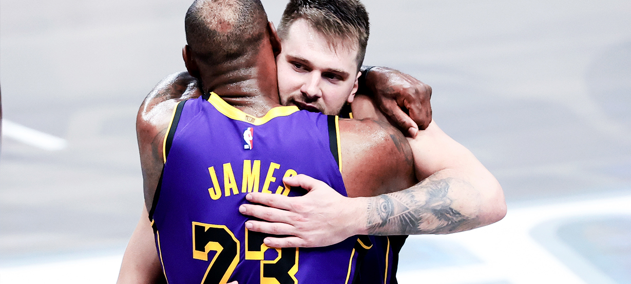 Veja o que disse LeBron James após atuação absurda de Luka Doncic