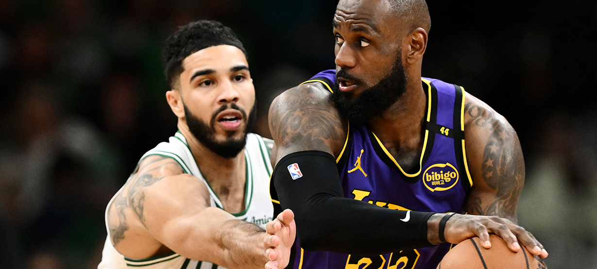 LeBron envia mensagem de apoio a Tatum após grave lesão