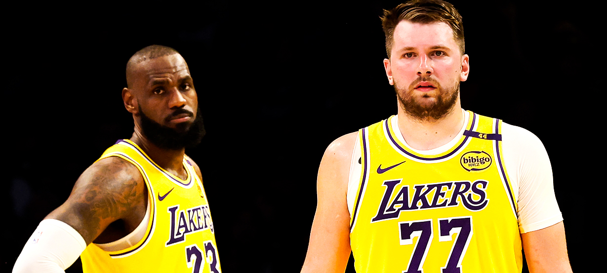 Como Luka Doncic e LeBron James reagiram à venda do Lakers