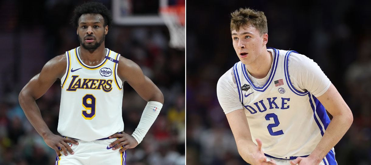 Duelo entre Bronny James e Cooper Flagg quebra recorde na Summer League