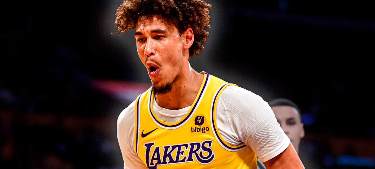 Jaxson Hayes atendeu o pedido de todos os torcedores do Lakers