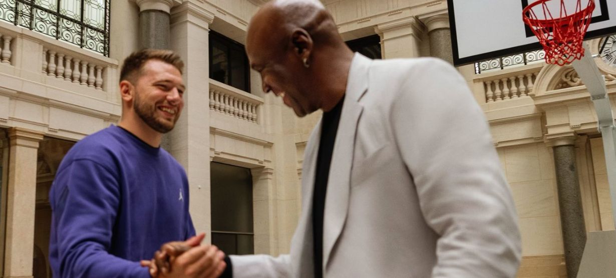 Luka Doncic surge em festa de Michael Jordan e detalhe chama atenção