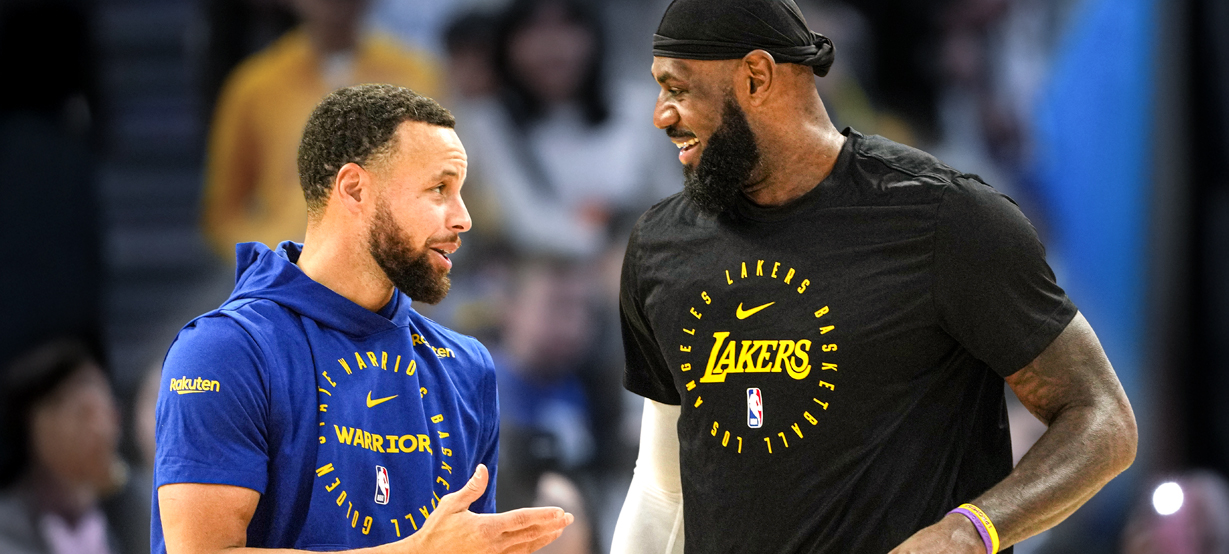 Warriors não para de tentar tirar LeBron James do Lakers