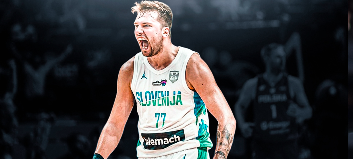 7 minutos absurdos de Luka Doncic na última vitória da Eslovênia