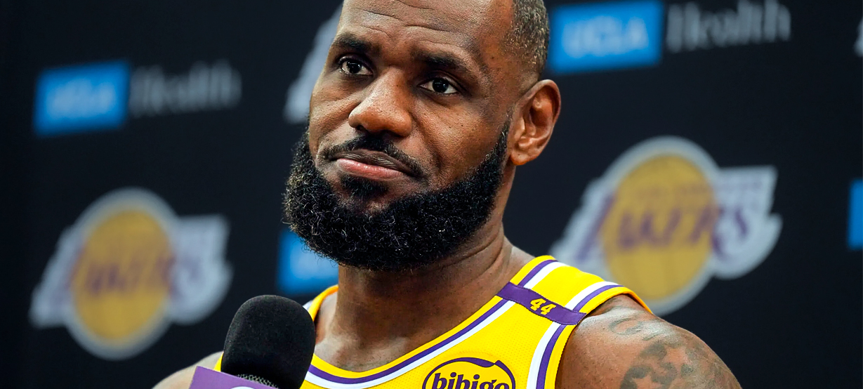 Por que LeBron James foi poupado do primeiro treino do Lakers?