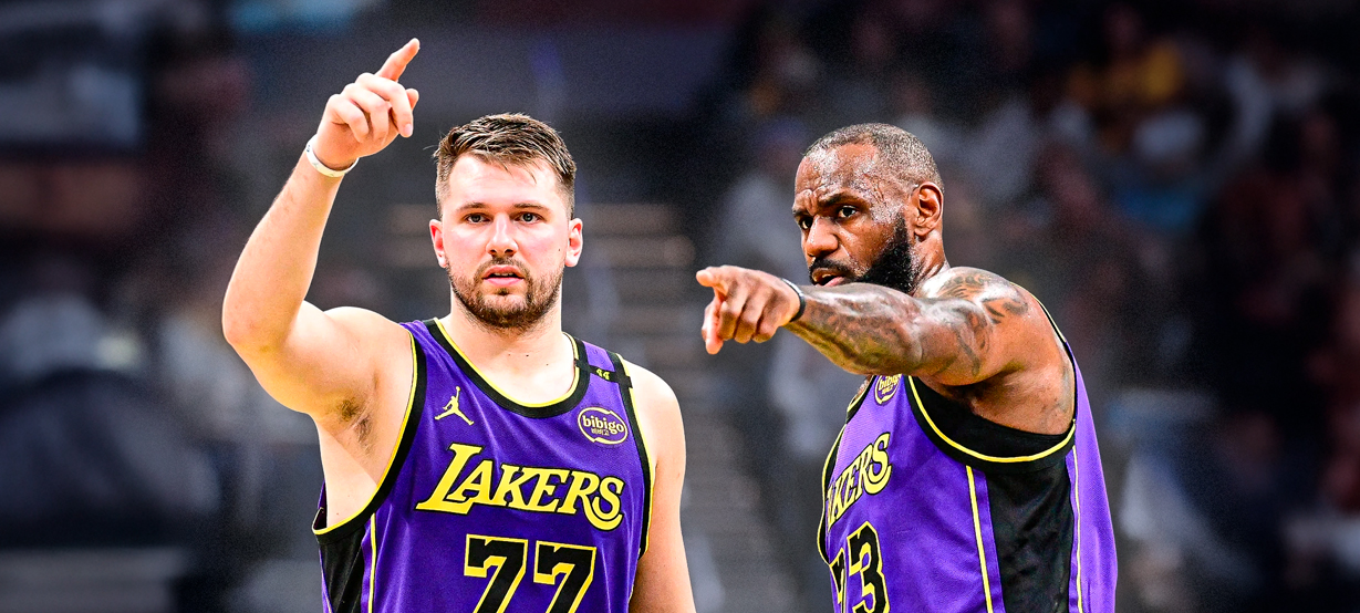 Lakers surpreende e muda planos para atender LeBron James e Luka Doncic