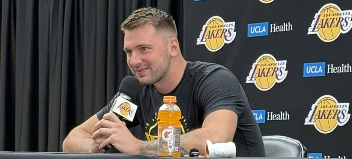 Lakers revela qual é o peso atual de Luka Doncic