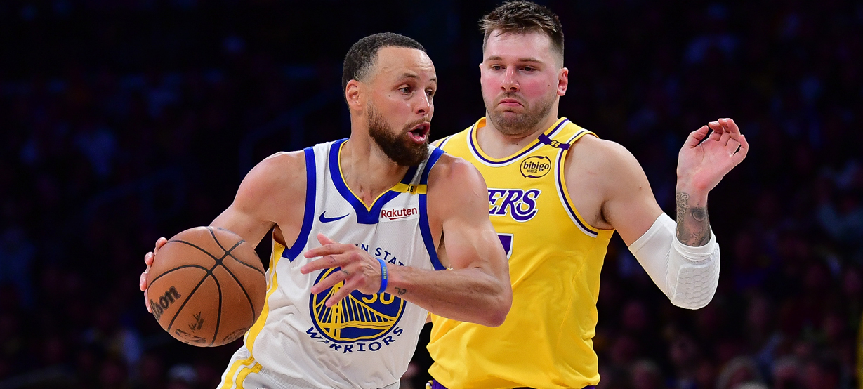 Luka Doncic projeta duelo com Stephen Curry na abertura da temporada da NBA