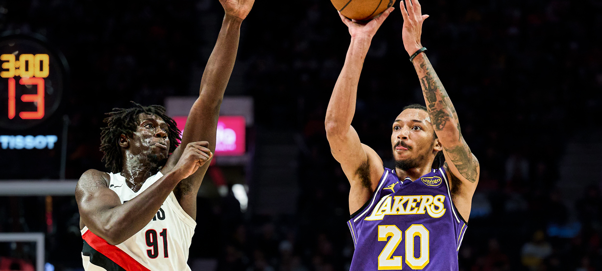 Os cinco melhores arremessadores de três pontos do Lakers