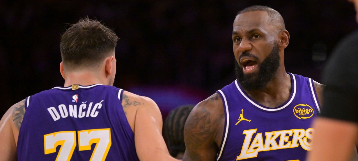 O que LeBron James disse após volta de Luka Doncic ao Lakers