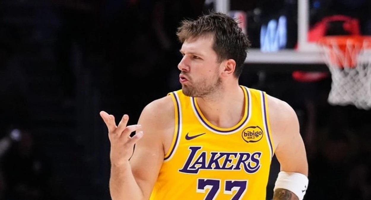 Luka Doncic se empolga após atuação de 60 pontos