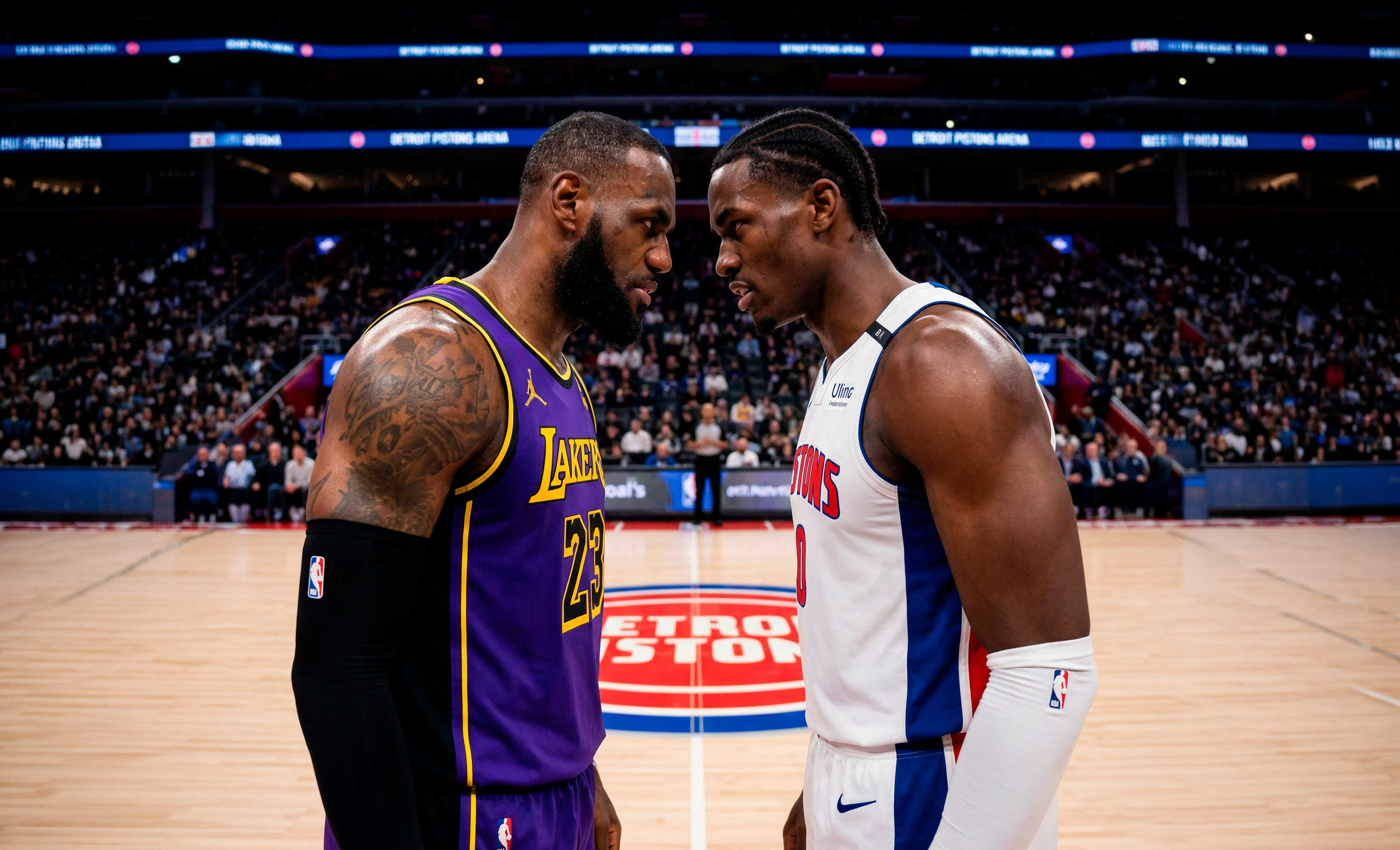 Lakers busca sequência histórica de dez vitórias ao visitar o líder do Leste em Detroit