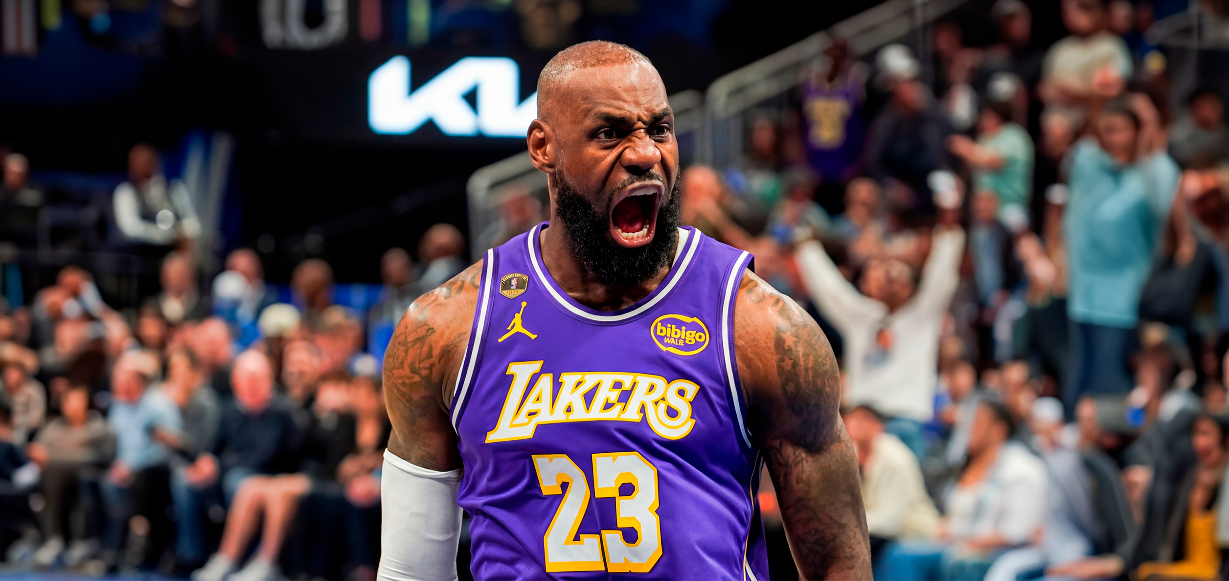 Lakers atropela Wizards com triplo-duplo de LeBron James