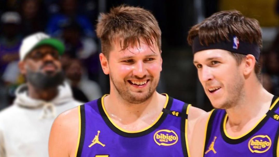 Luka Doncic deixa humor de lado e manda a real sobre jogar com Austin Reaves