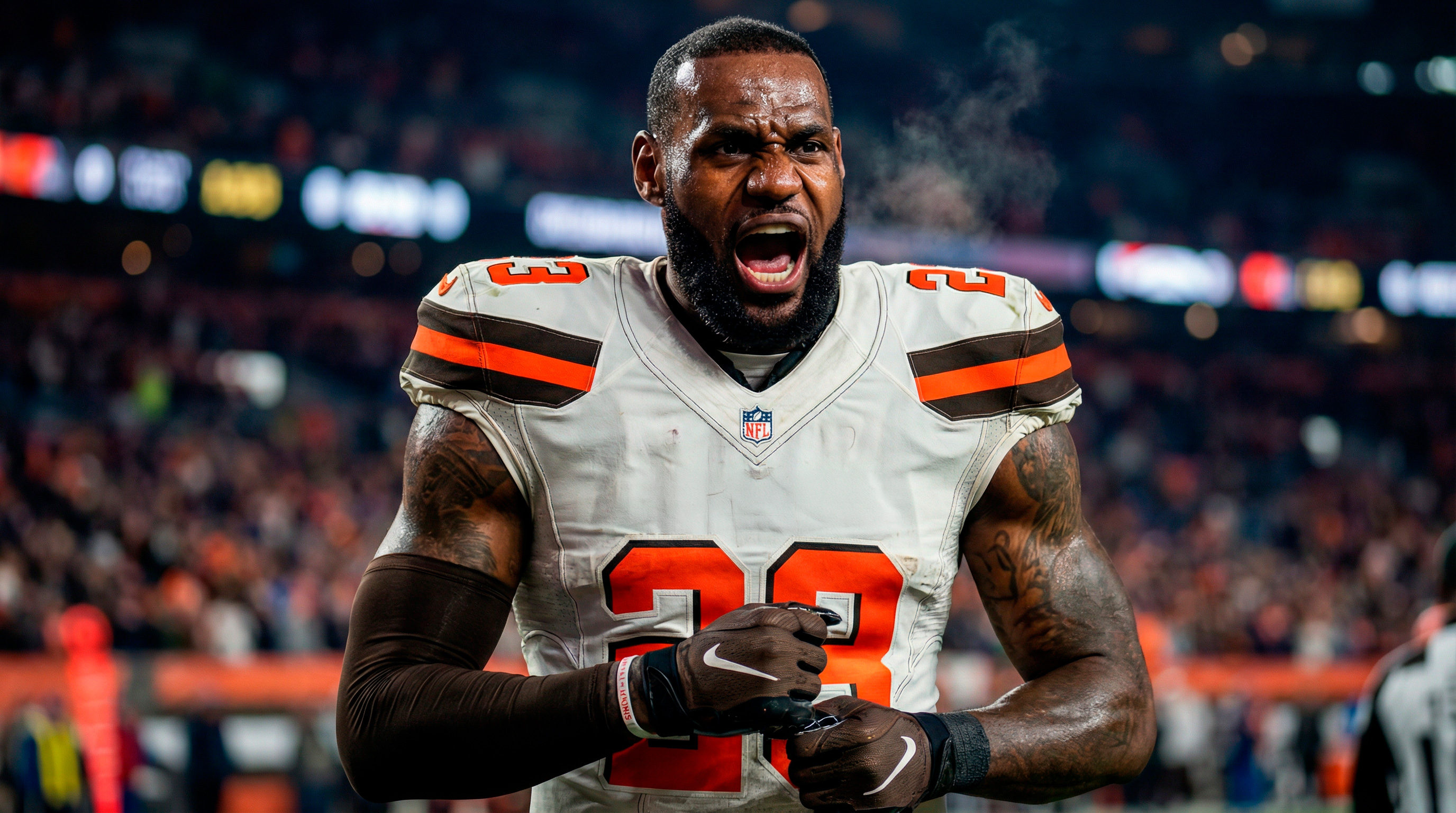 URGENTE: LeBron James vai se aposentar da NBA para tentar a carreira na NFL