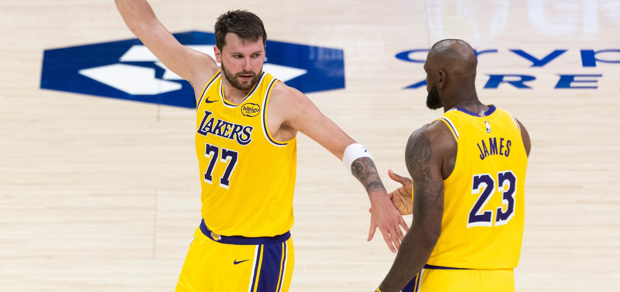 LeBron explana falta que Luka Doncic faz no Lakers contra o Thunder