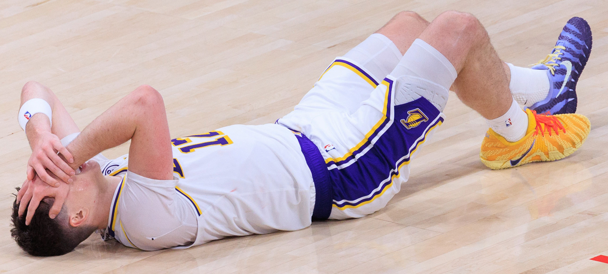 Lakers revela seus lesionados para jogo contra o Bulls
