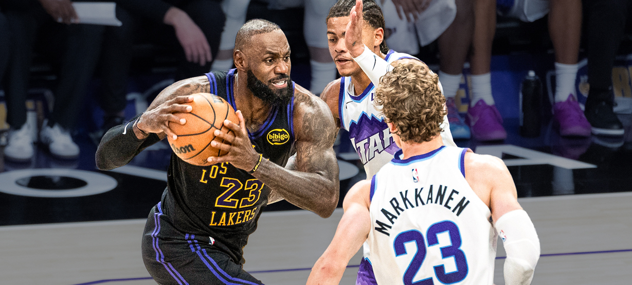 Luka Doncic avalia a estreia de LeBron James pelo Lakers