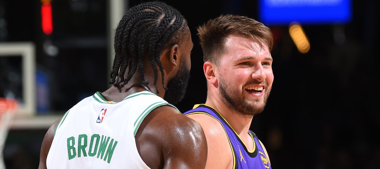 Lakers x Celtics: quando serão os jogos entre Luka x Brown na temporada 2025-26 da NBA
