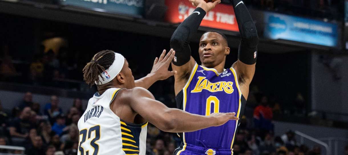 NBA: Lakers tem encontro marcado com o Pacers de Turner e Hield hoje