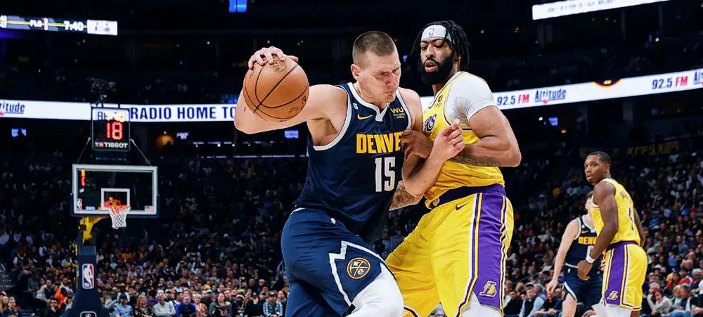 NBA: Sem Westbrook e mais um susto com Davis, Lakers perde para o Nuggets