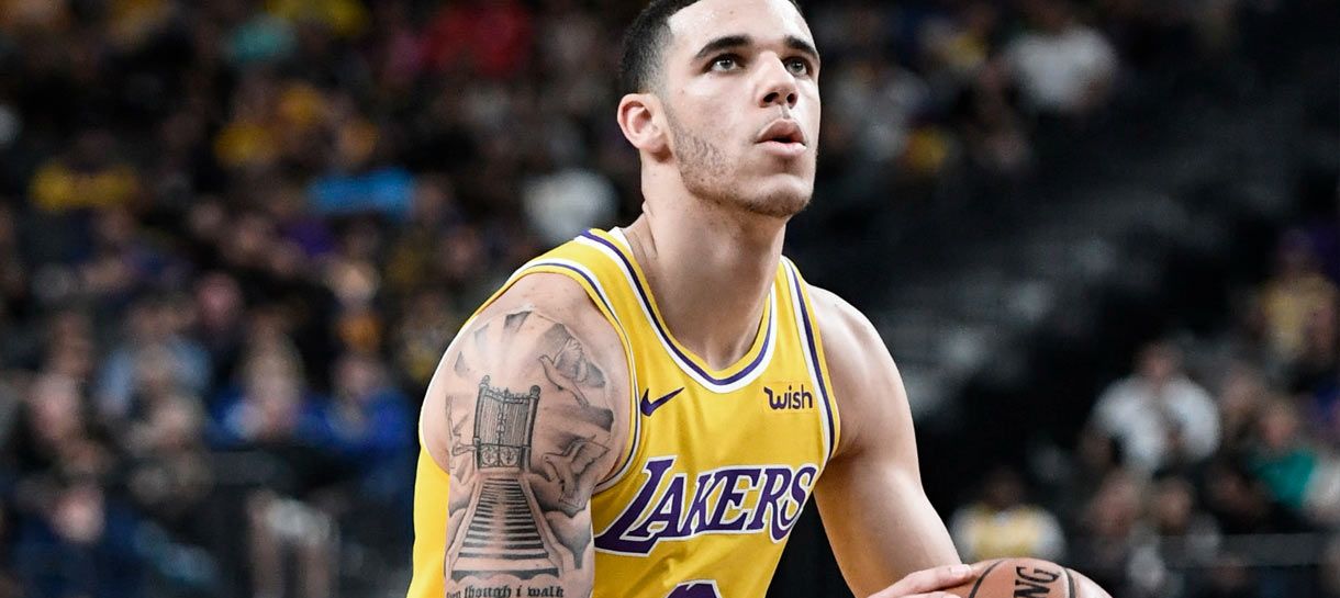 Lonzo Ball desfalca o Lakers por até seis semanas