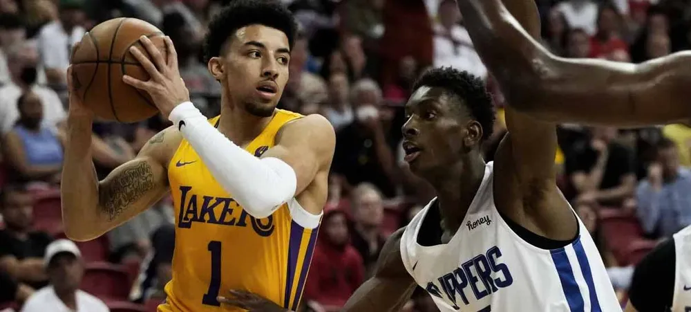 NBA: Lakers bate Clippers e vence a primeira na Summer League em Vegas
