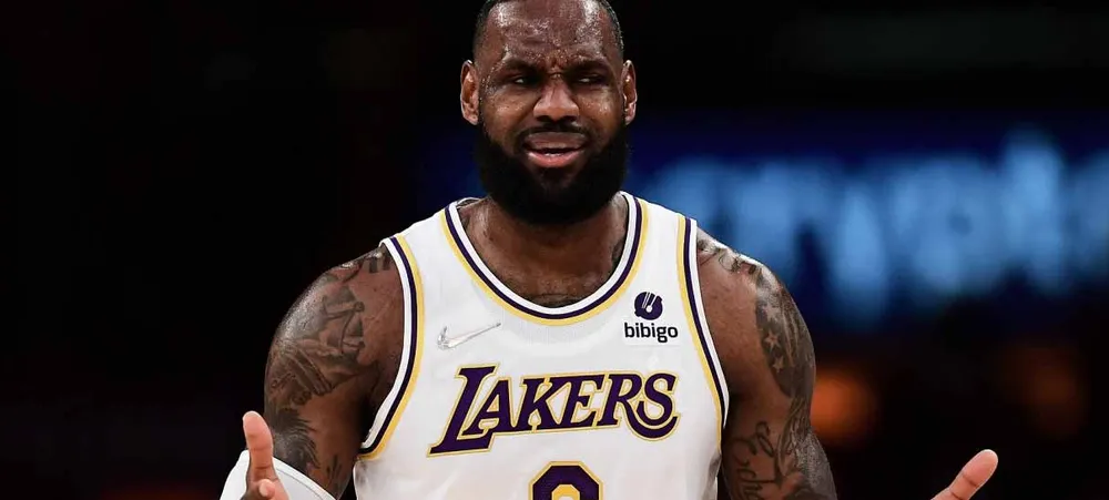 NBA: LeBron James reage indignado a comentário feito em transmissão do jogo do Wizards