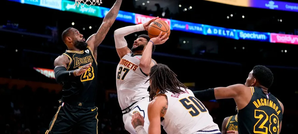 Em dia de homenagem à Kobe, Lakers perde para Nuggets em Los Angeles