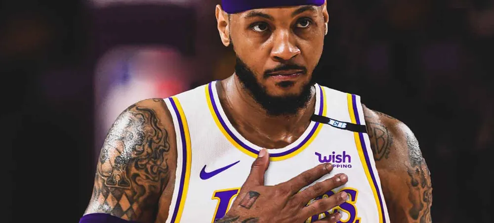 NBA: Carmelo Anthony prova o quanto está focado na sua temporada com o Lakers
