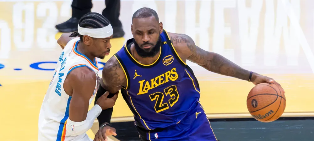 Lakers tenta, mas não supera Thunder e ainda sofre nova baixa
