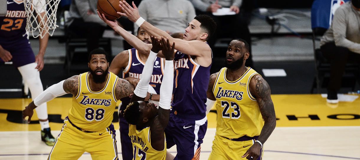Sem Gasol e Kuzma, Lakers perde para Suns em Los Angeles